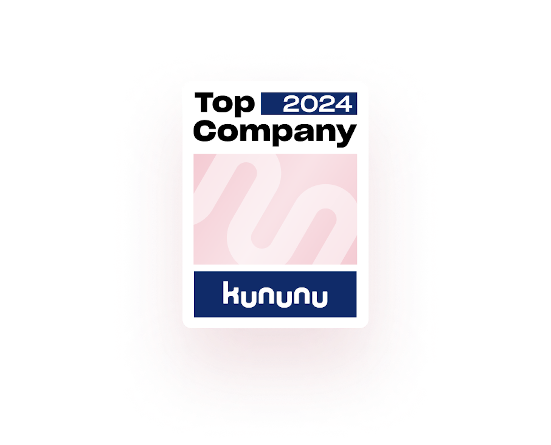 The Kununu badge for top company in 2024